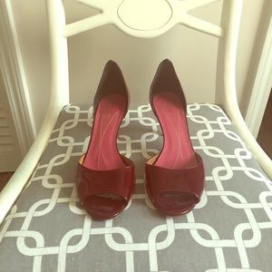 Kate Spade Peep Toe Kitten Heels